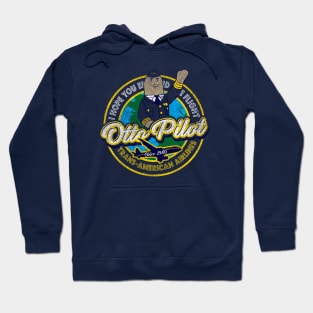 Otto Pilot Airplane Pilot Worn Out Hoodie
